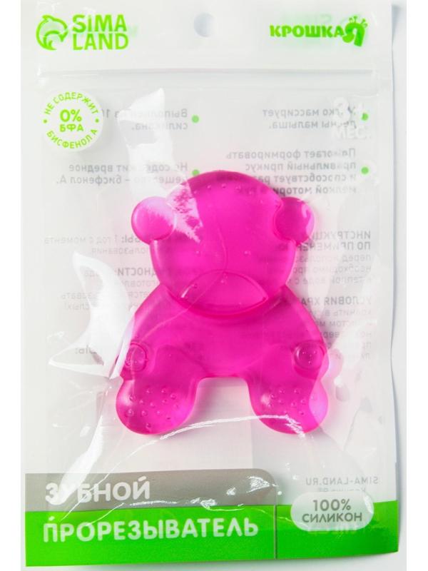 Прорезыватель охлаждающий «Мишка», цвет МИКС