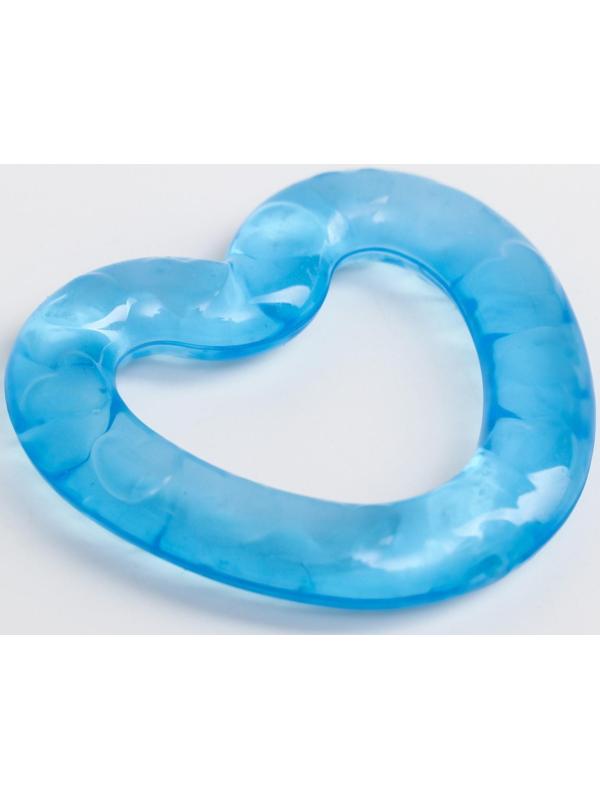 Прорезыватель охлаждающий «Сердечко», цвет МИКС