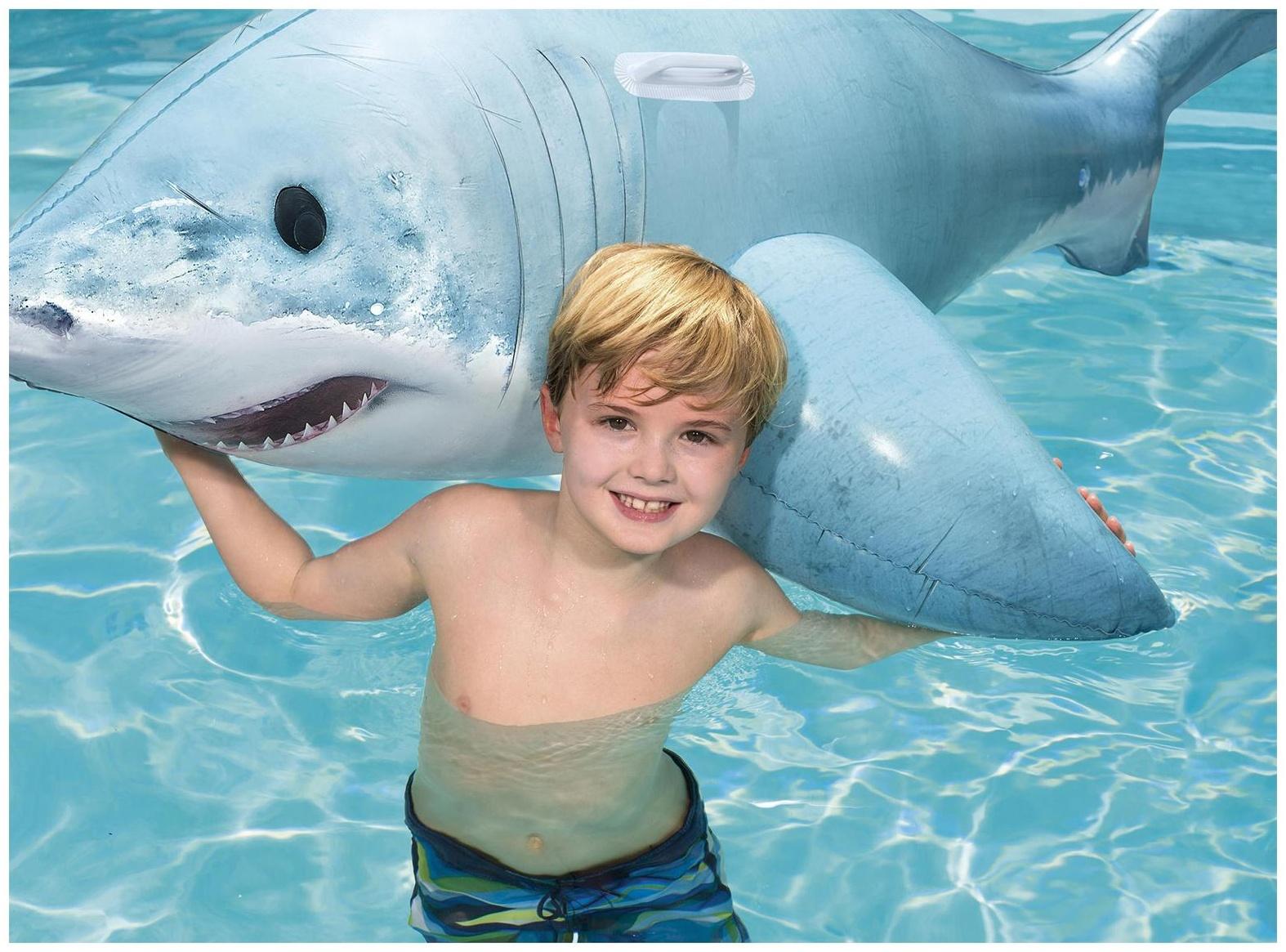 Игрушка надувная для плавания «Акула», 183 x 102 см, 41405 Bestway