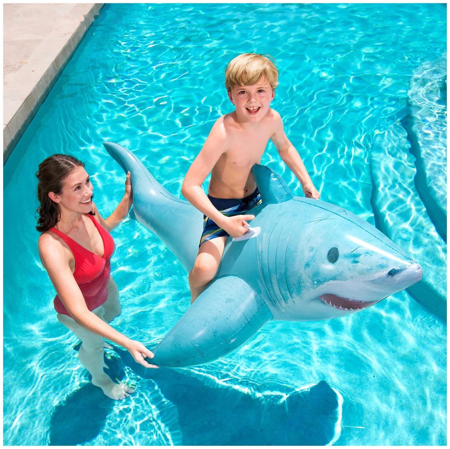 Игрушка надувная для плавания «Акула», 183 x 102 см, 41405 Bestway