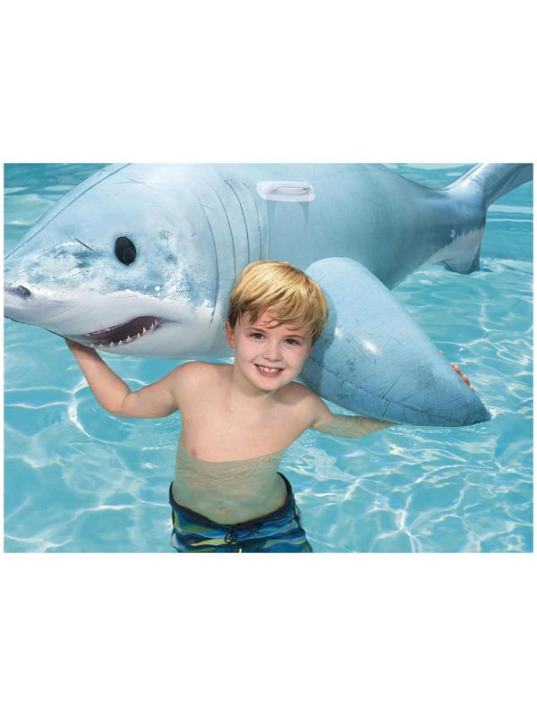 Игрушка надувная для плавания «Акула», 183 x 102 см, 41405 Bestway