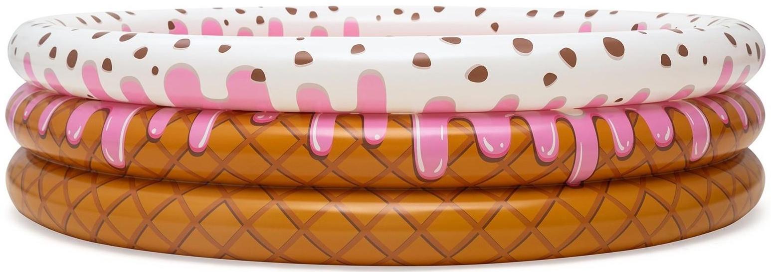 Бассейн надувной Sundae Funday, 160 x 160 х 38 см, 51144 Bestway