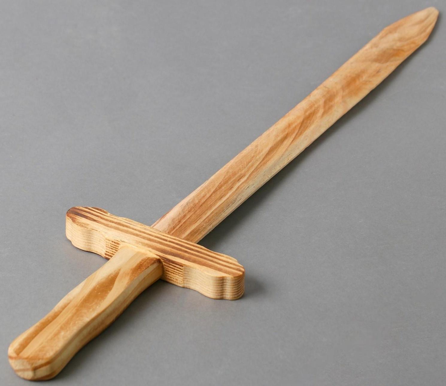 Игрушка деревянная «Меч» 2×13×55 см