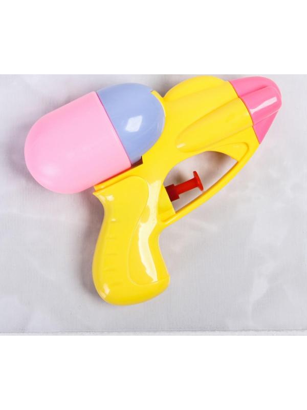 Игрушка для игры в ванне «Пистолет - брызгалка», цвет МИКС
