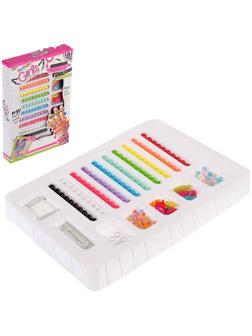 Набор для творчества «Создаём яркие браслеты» с цифрами, кисточками