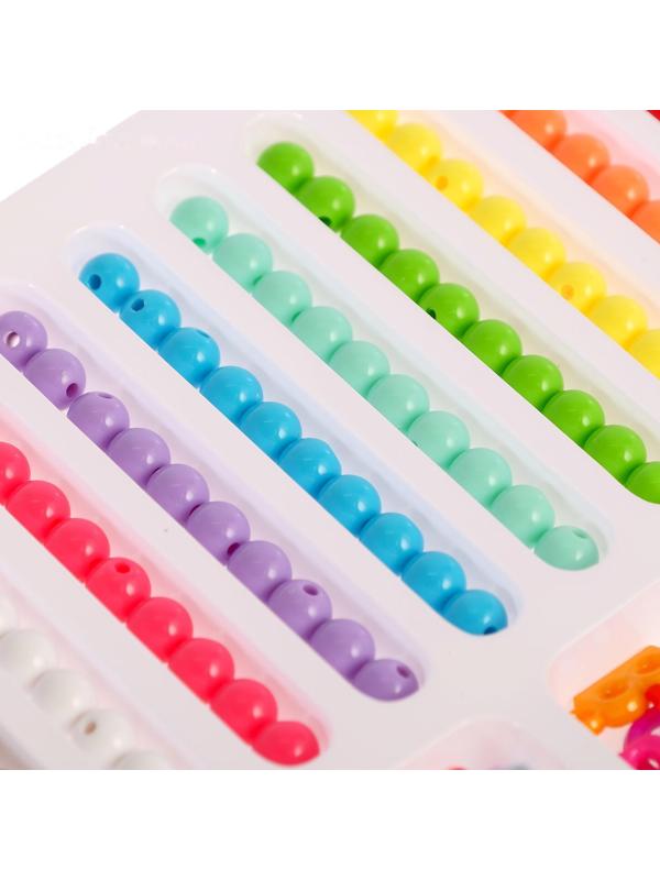 Набор для творчества «Создаём яркие браслеты» с цифрами, кисточками