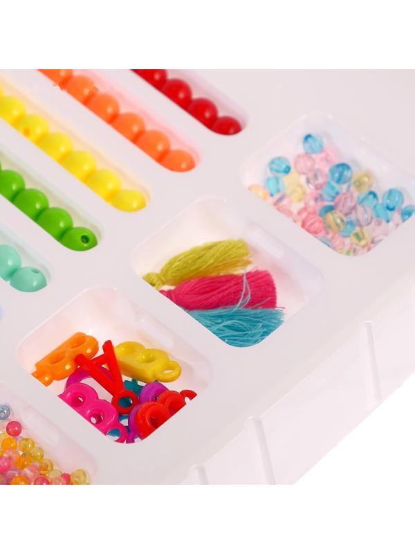 Набор для творчества «Создаём яркие браслеты» с цифрами, кисточками