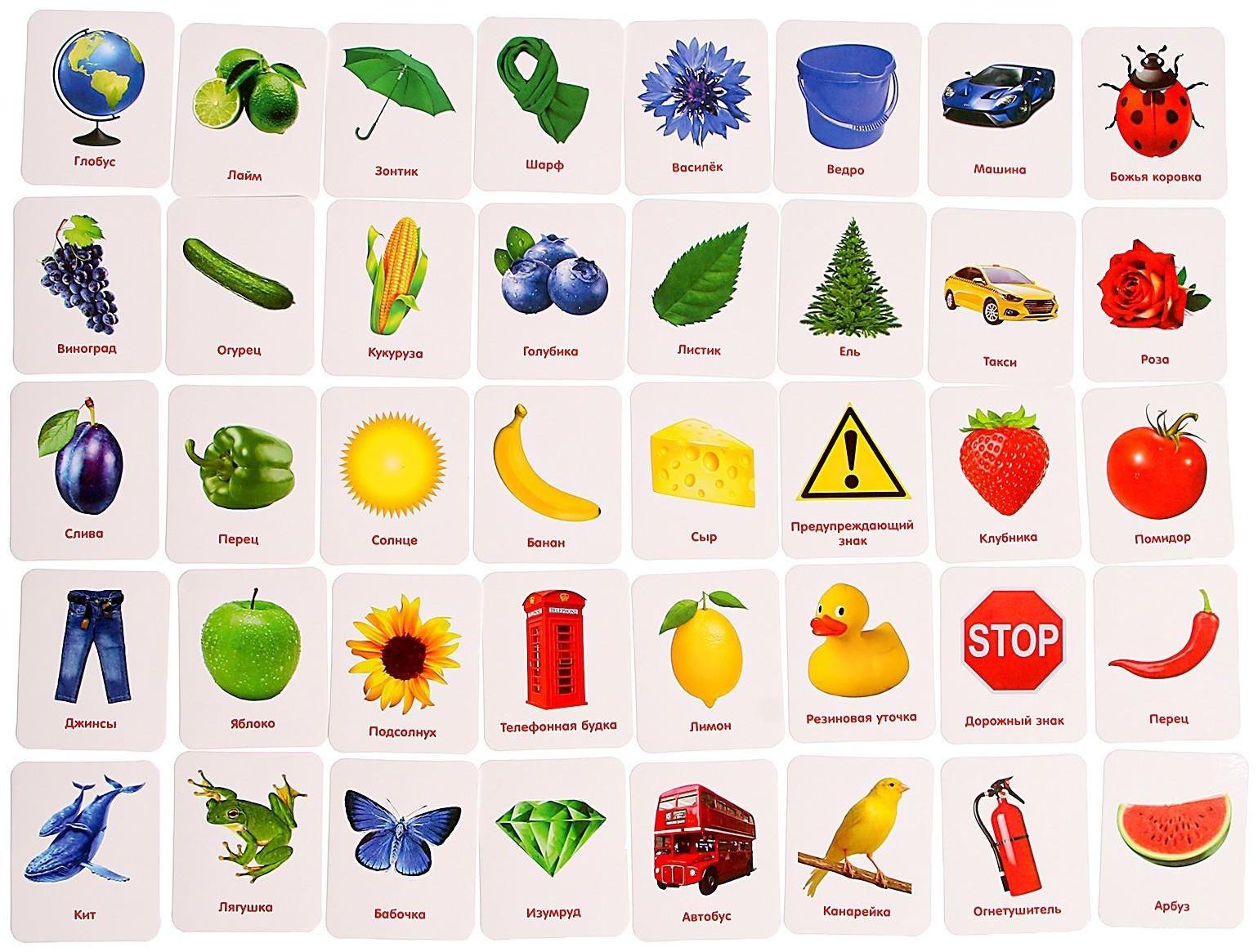 Сортер «Изучаем цвета» с карточками Домана