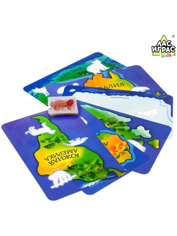 Настольная игра «Весёлая география»