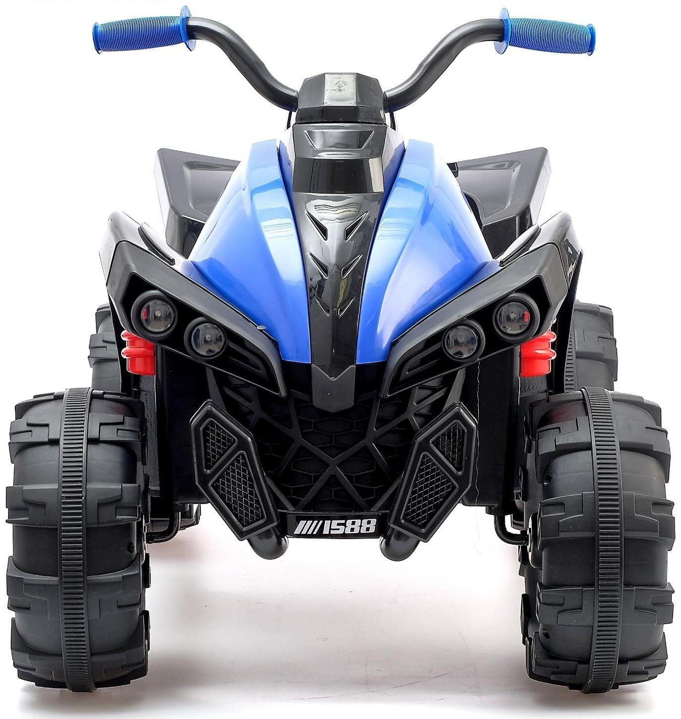 Электромобиль «Квадроцикл», 2 мотора, цвет синий