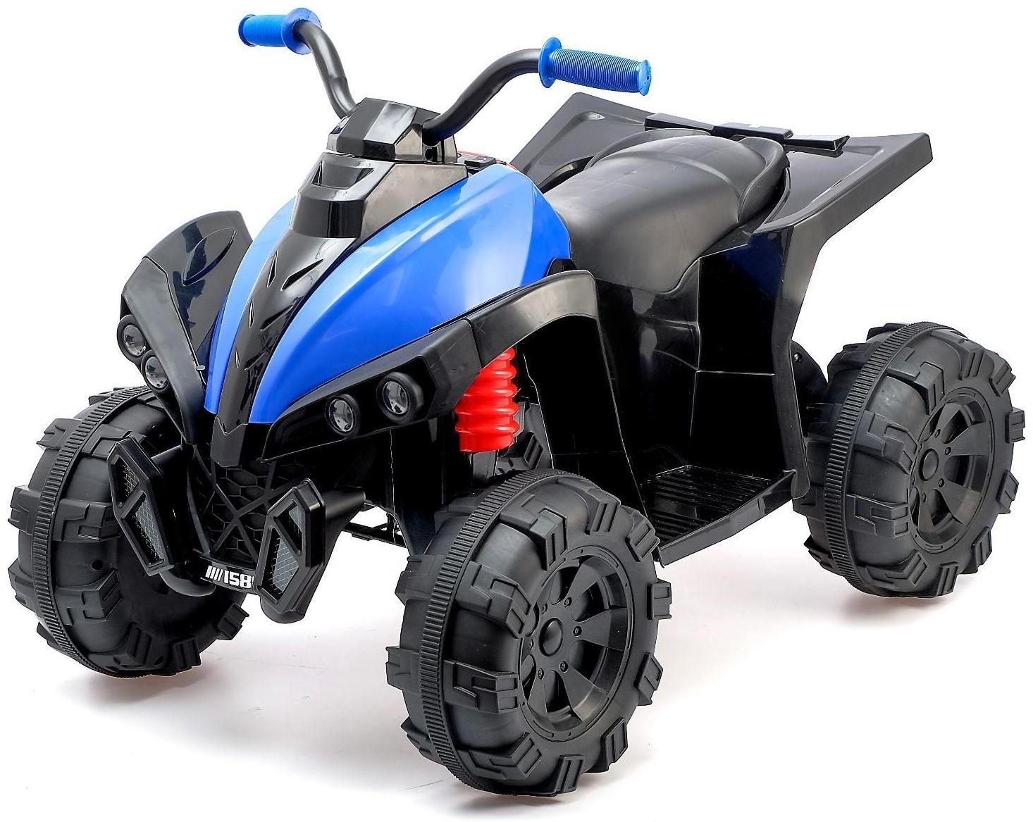 Электромобиль «Квадроцикл», 2 мотора, цвет синий