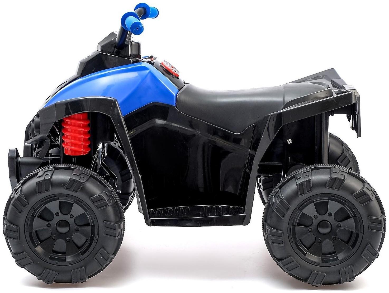 Электромобиль «Квадроцикл», 2 мотора, цвет синий