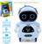 IQ Робот-игрушка интерактивный «ВИЛЛИ», танцует, функция повторения, световые и звуковые эффекты, русское озвучивание, цвет голубой