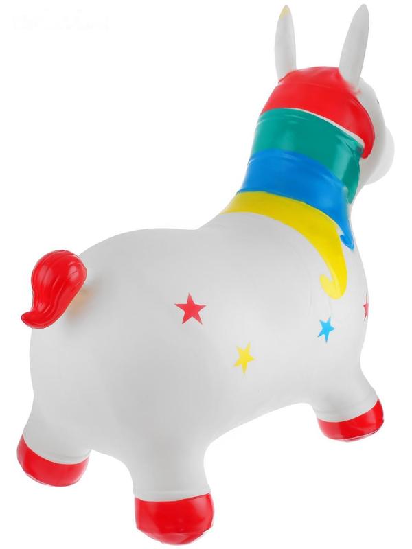 Попрыгун «Единорожка» 62 х 26 х 49 см, 1300 г, цвета микс