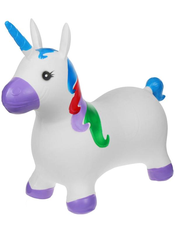 Попрыгун «Единорожка» 62 х 26 х 49 см, 1300 г, цвета микс