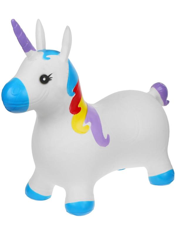 Попрыгун «Единорожка» 62 х 26 х 49 см, 1300 г, цвета микс