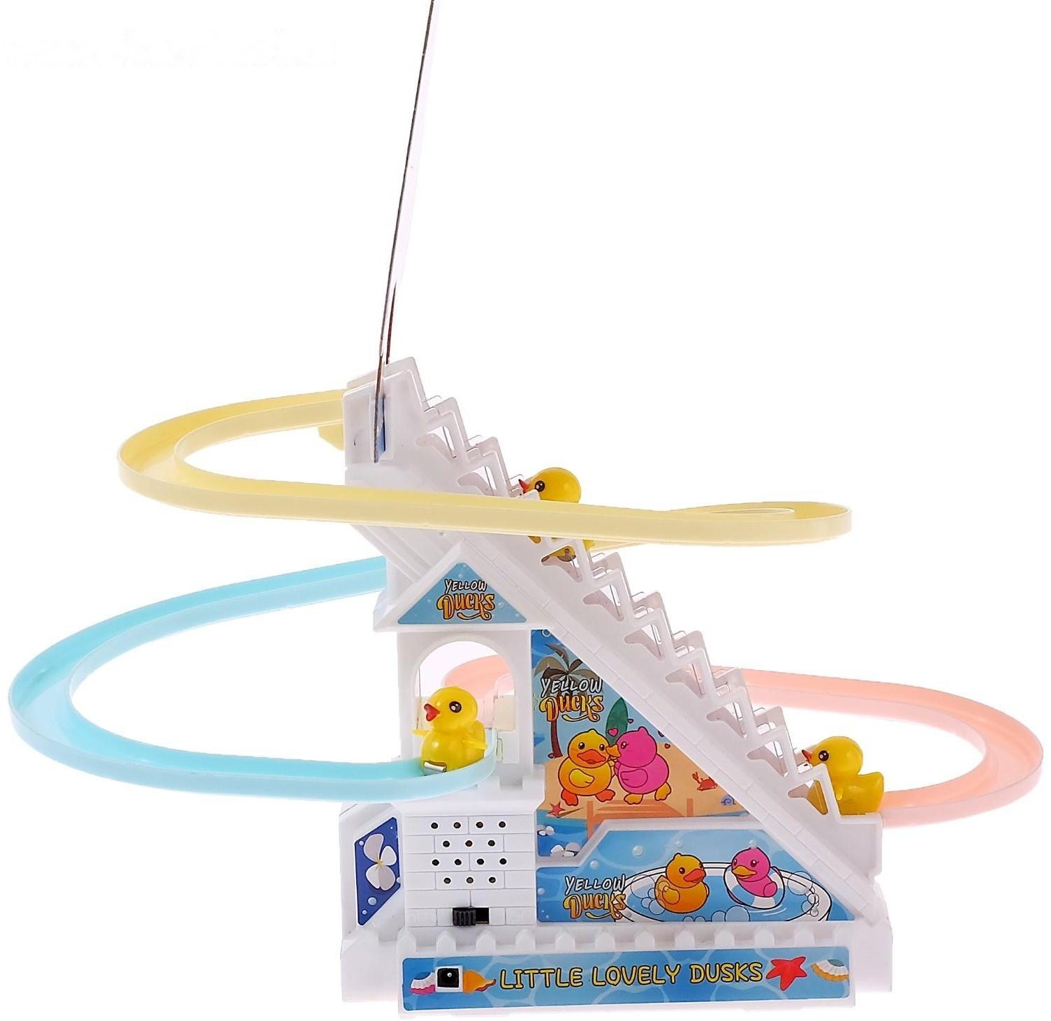 Развивающая игрушка «Утята-путешественники», световые и звуковые эффекты