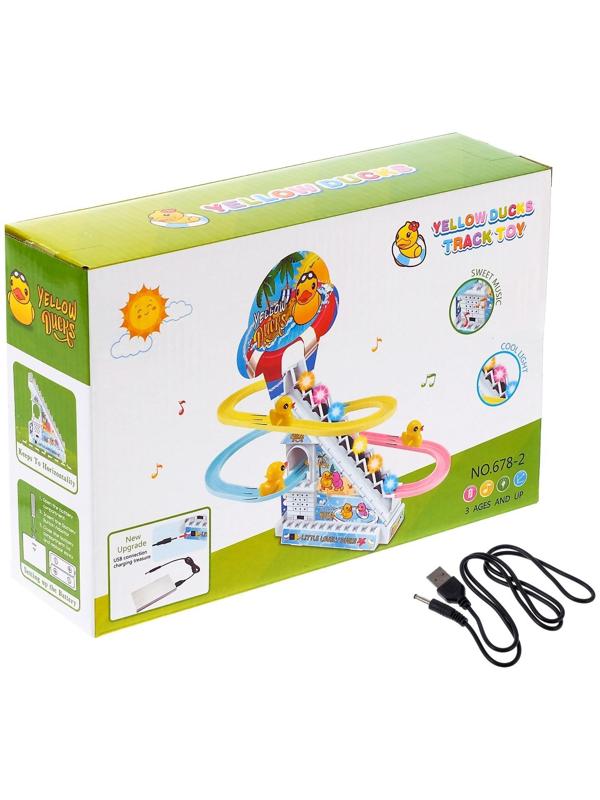 Развивающая игрушка «Утята-путешественники», световые и звуковые эффекты