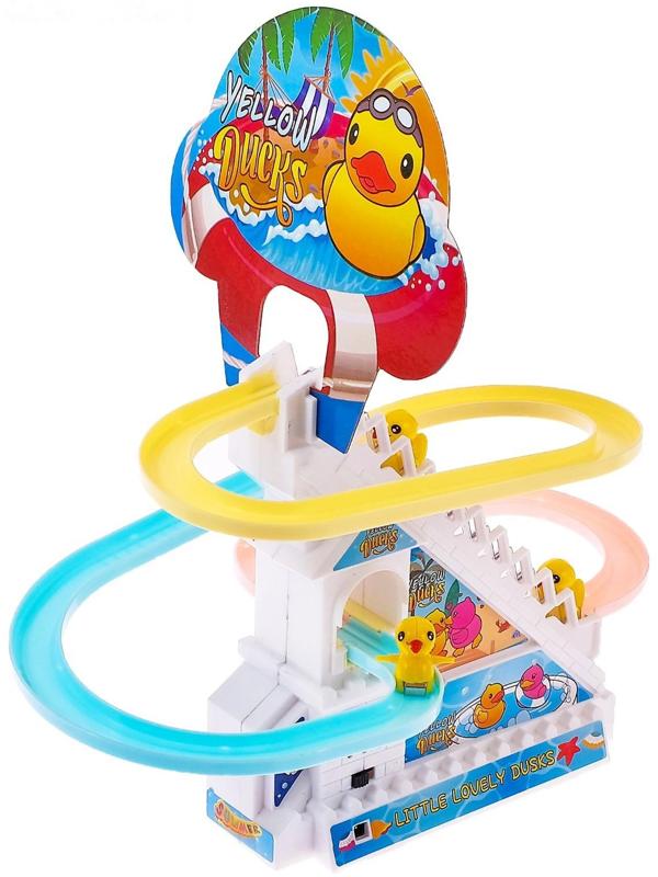 Развивающая игрушка «Утята-путешественники», световые и звуковые эффекты