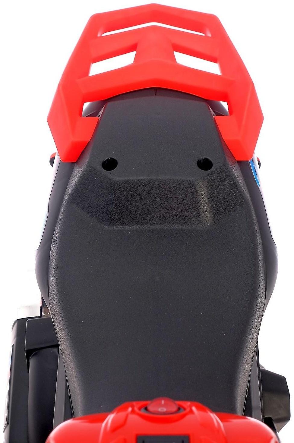 Детский электромобиль «Спортбайк», цвет красный