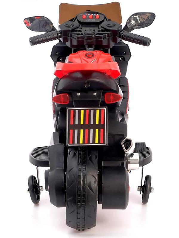 Детский электромобиль «Спортбайк», цвет красный