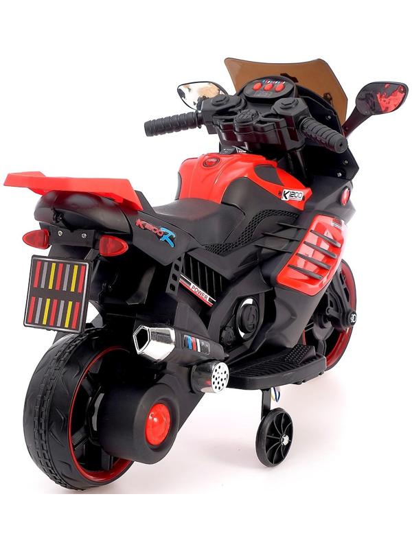 Детский электромобиль «Спортбайк», цвет красный