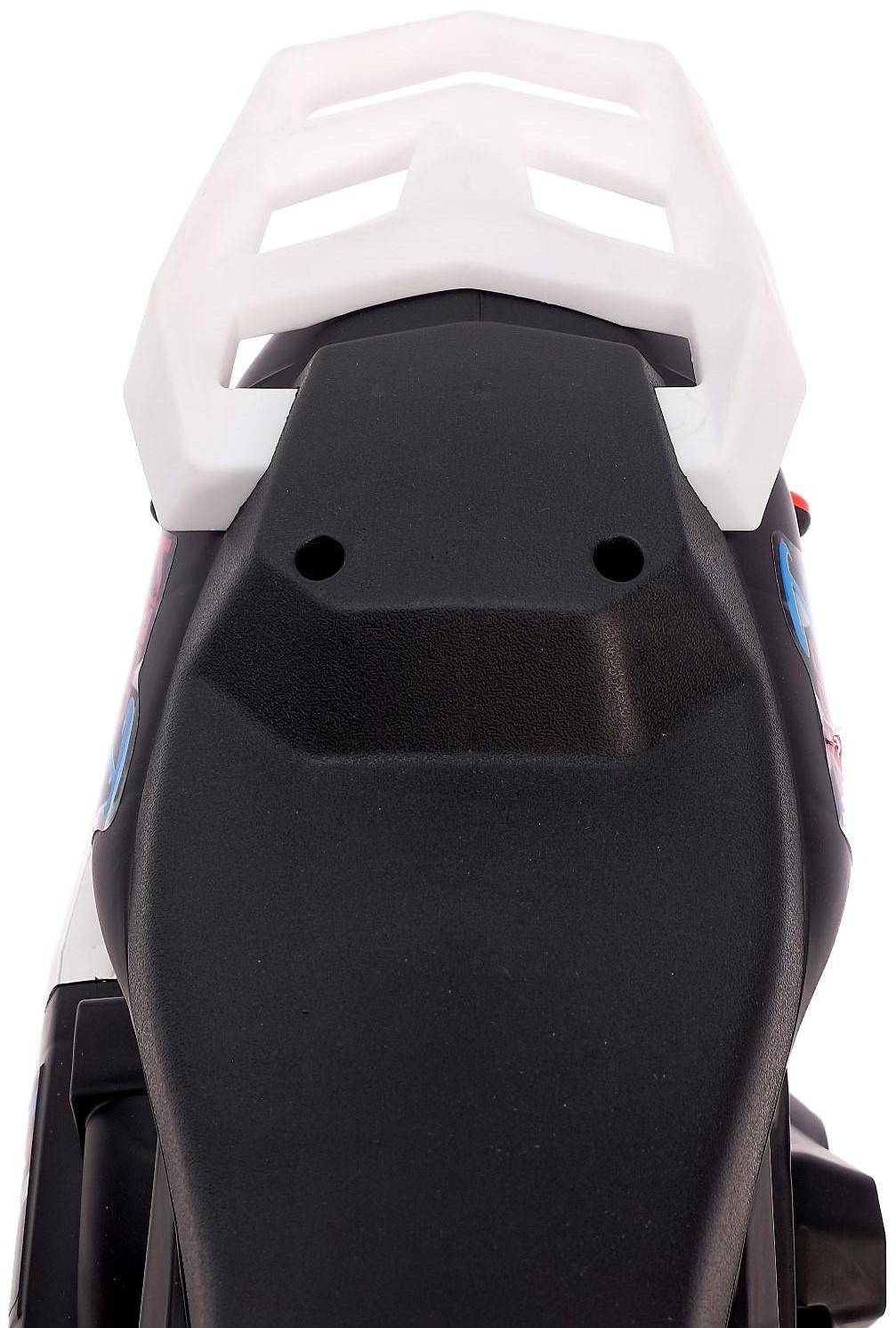 Электромобиль «Спортбайк», цвет белый