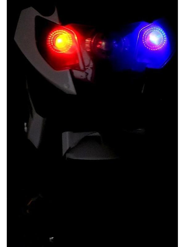 Электромобиль «Спортбайк», цвет белый