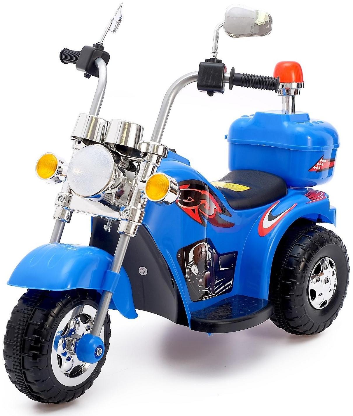 Электромобиль «Чоппер», цвет синий