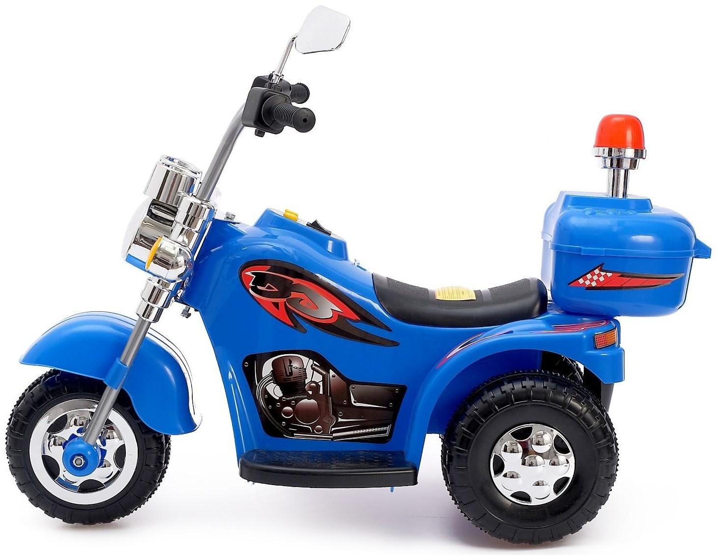 Электромобиль «Чоппер», цвет синий