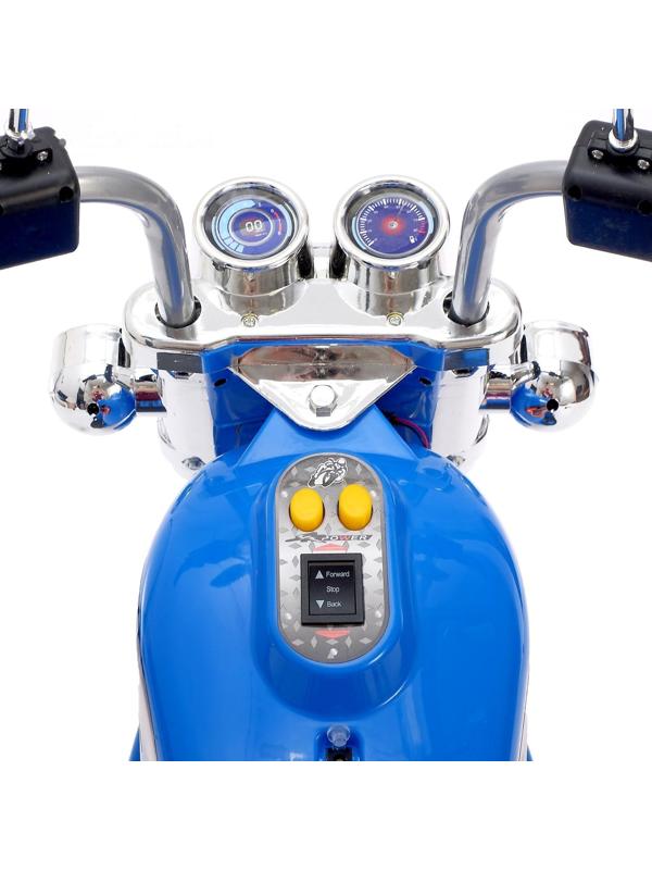 Электромобиль «Чоппер», цвет синий