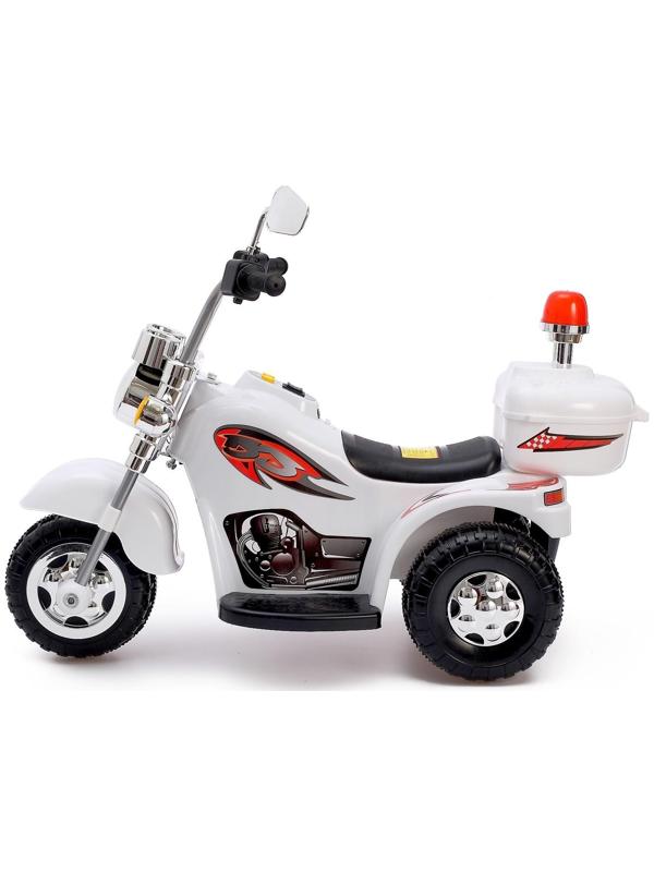 Детский электромобиль «Чоппер», цвет белый