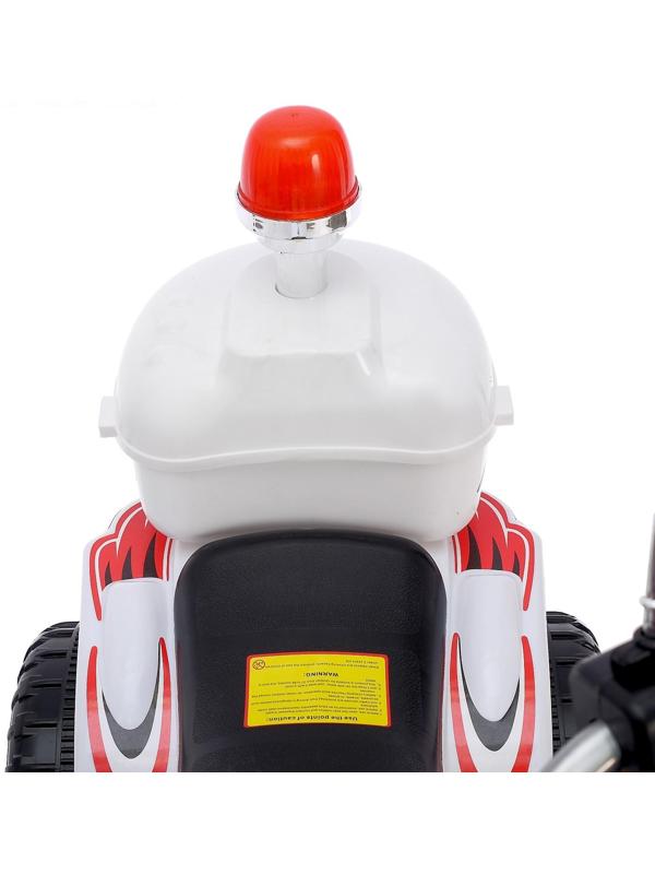 Детский электромобиль «Чоппер», цвет белый