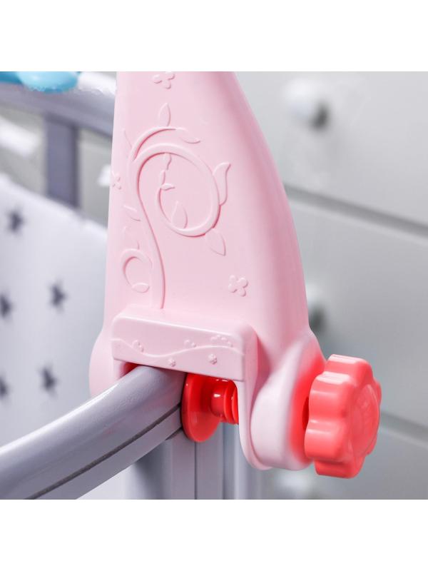 Мобиль музыкальный «Гриб. Мишка на луне», с проектором, цвет МИКС