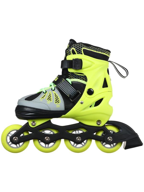 Роликовые коньки раздвижные, размер 38-41, колёса PU 70 мм, алюминиевая рама, ABEC 7