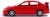 Машина металлическая SUBARU WRX STI, 1:43, цвет красный