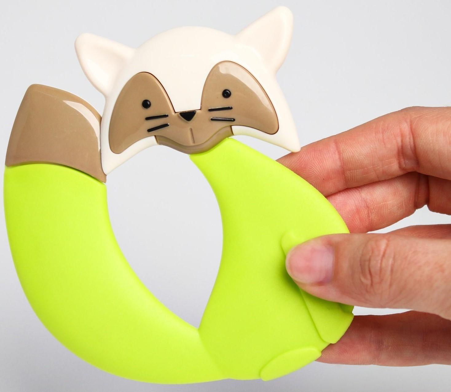 Набор погремушек - прорезывателей «Наш малыш», 6 шт, цвет МИКС