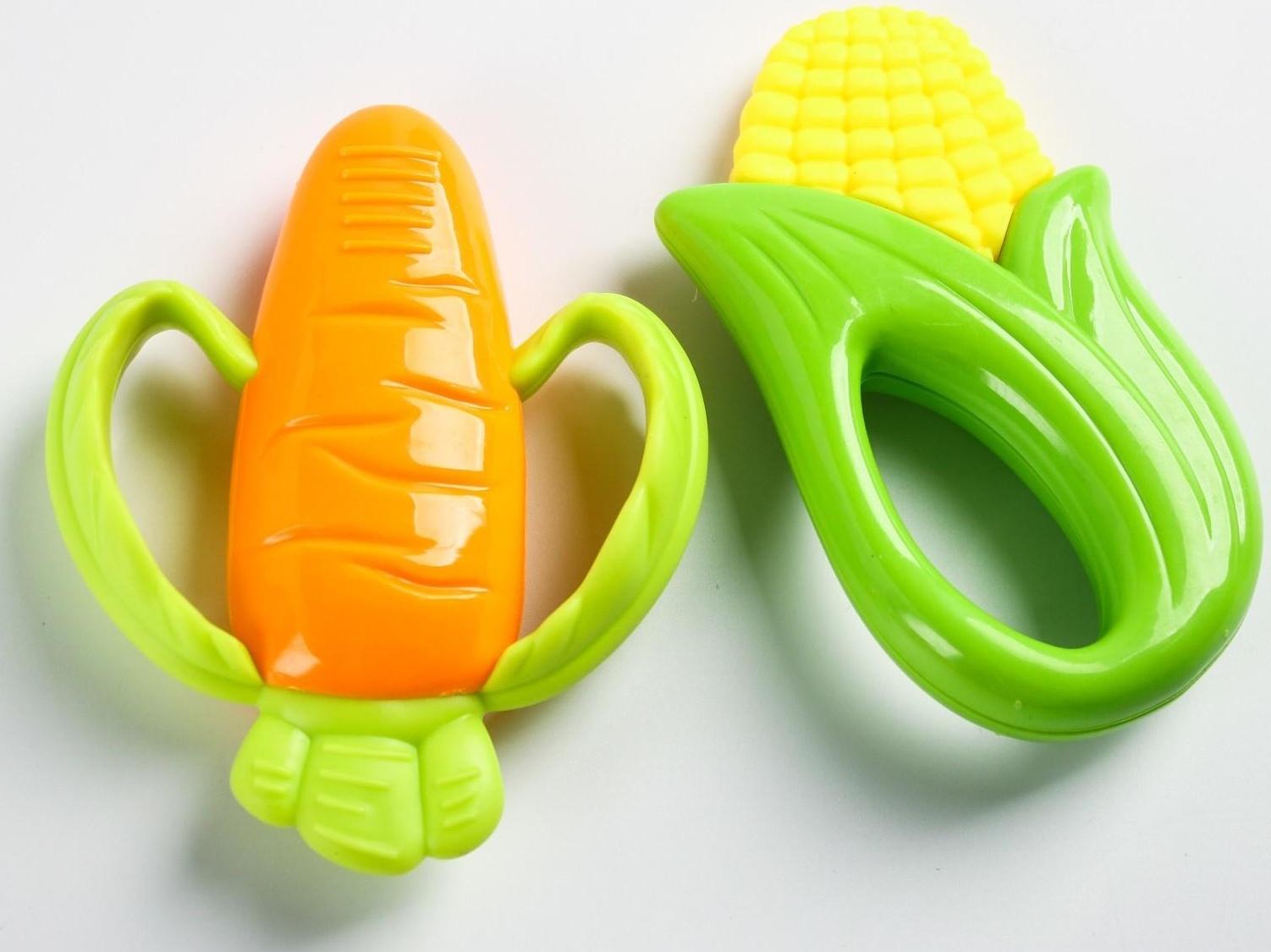 Набор погремушек - прорезывателей «Наш малыш», 6 шт, цвет МИКС