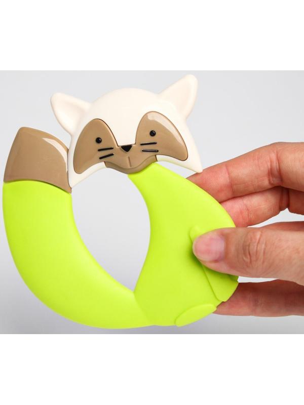 Набор погремушек - прорезывателей «Наш малыш», 6 шт, цвет МИКС