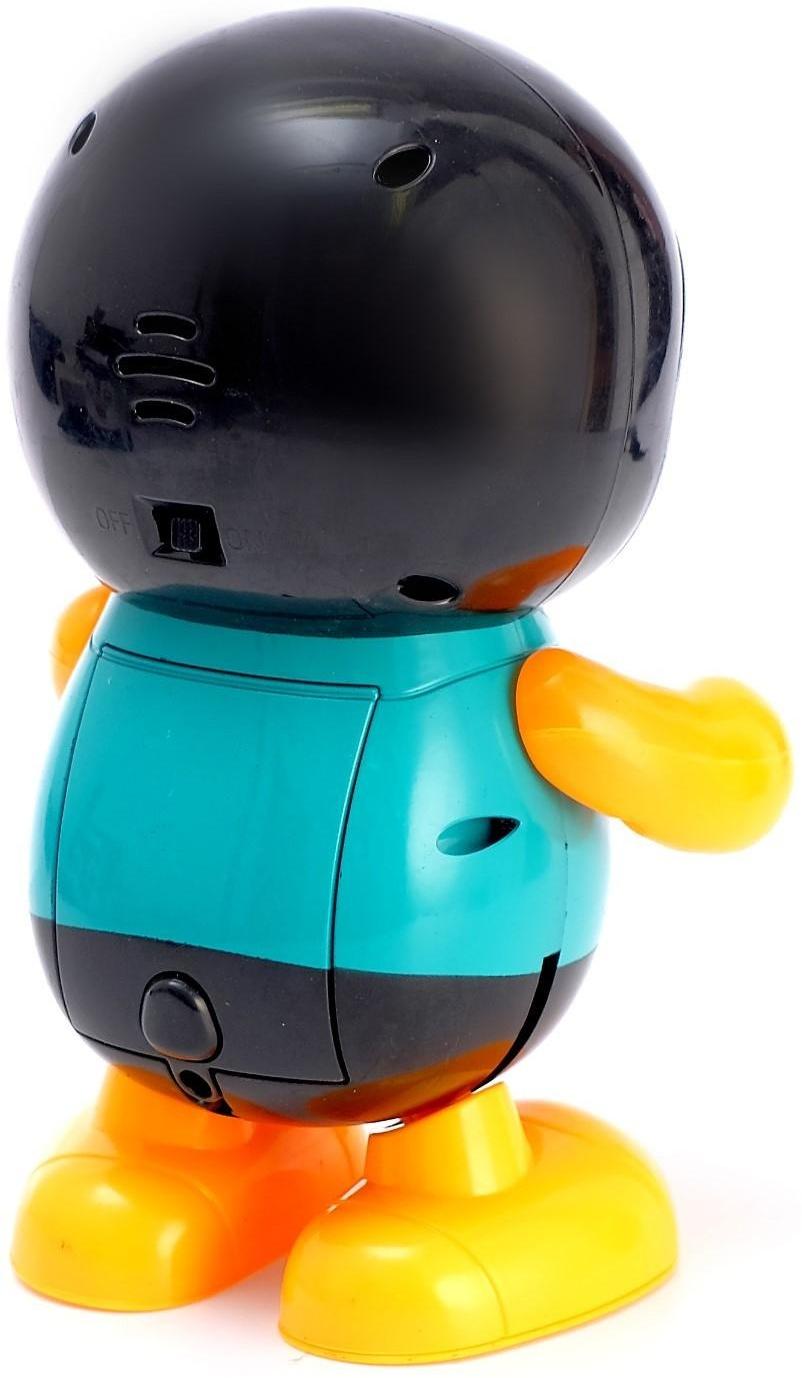 Игрушка «Пингвинёнок», работает от батареек, танцует, световые и звуковые эффекты