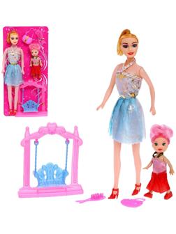 Кукла-модель «Оля» с малышкой, с аксессуарами