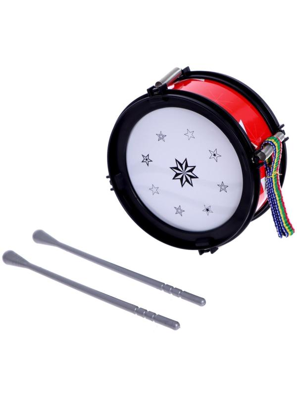 Игрушечный барабан «Звезда», детский, МИКС
