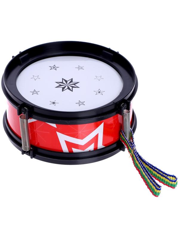Игрушечный барабан «Звезда», детский, МИКС