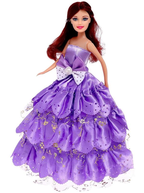 Кукла-модель «Даша» в платье, МИКС