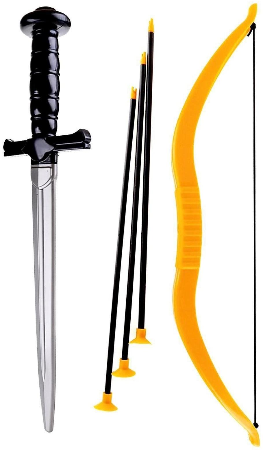 Набор оружия «Забияка», меч, лук, 3 стрелы