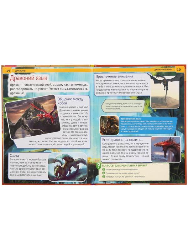 Энциклопедия А4 «Драконы», 197 × 255 мм
