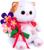 Мягкая игрушка «Ли-Ли BABY с цветами из фетра», 20 см