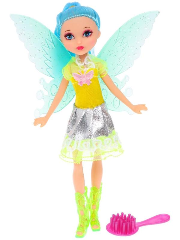 Кукла «Бабочка» в платье, с аксессуарами, МИКС