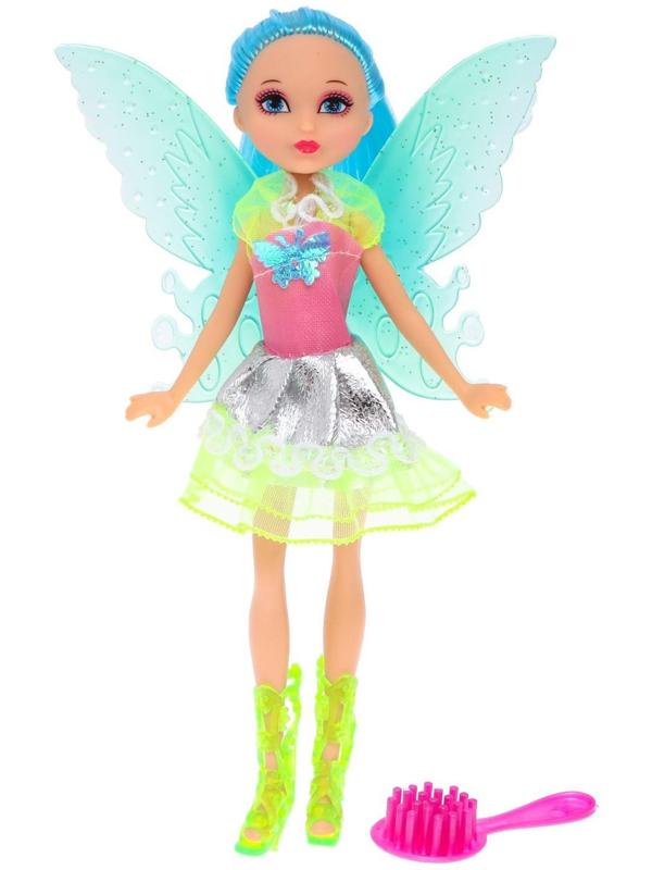 Кукла «Бабочка» в платье, с аксессуарами, МИКС