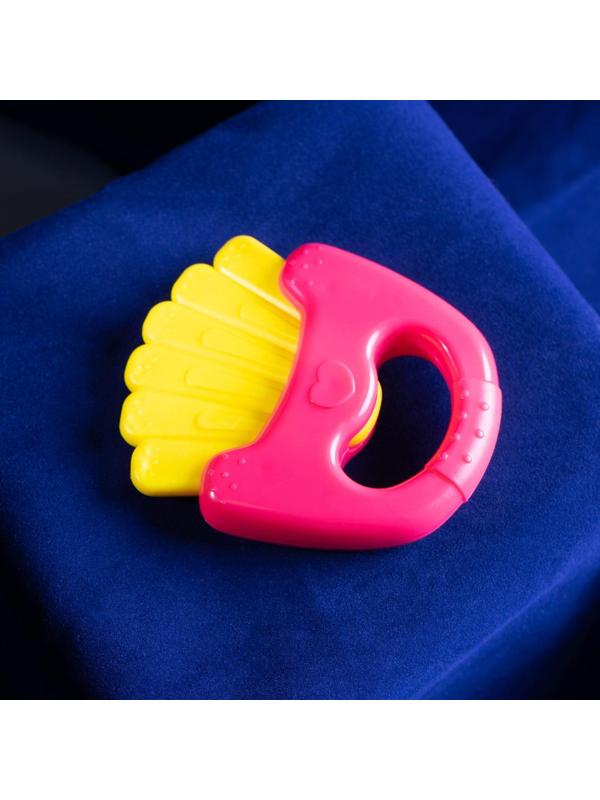 Набор погремушек «Сладости» с прорезывателем, 3 шт